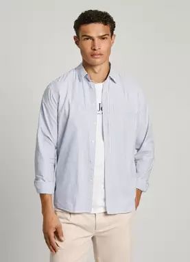 Oferta de REGULAR FIT STRIPED SHIRT por 53,94€ en Pepe Jeans