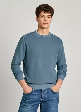 Oferta de REGULAR FIT PIQUE JUMPER por 47,94€ en Pepe Jeans