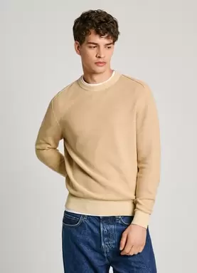 Oferta de REGULAR FIT PIQUE JUMPER por 47,94€ en Pepe Jeans