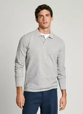 Oferta de SLIM FIT LONG SLEEVE PIQUE POLO por 41,94€ en Pepe Jeans