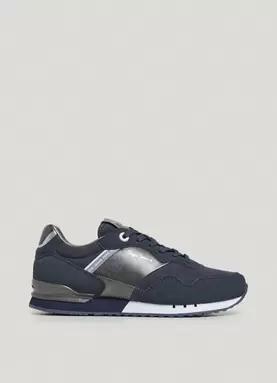 Oferta de METALLIC RUNNING SHOES por 42,5€ en Pepe Jeans