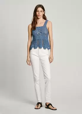 Oferta de SLIM FIT 5-POCKET TROUSERS por 79,9€ en Pepe Jeans