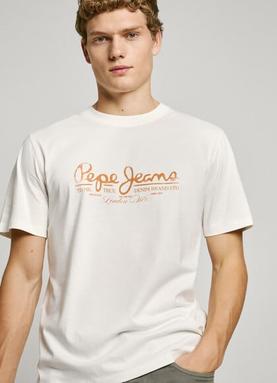 Oferta de REGULAR FIT LOGO PRINT T-SHIRT por 29,9€ en Pepe Jeans