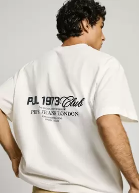 Oferta de REGULAR FIT T-SHIRT WITH BACK PRINT por 45€ en Pepe Jeans