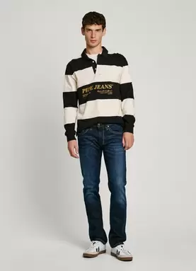 Oferta de REGULAR FIT MID-RISE JEANS - CASH por 95€ en Pepe Jeans