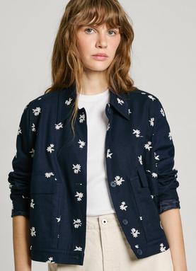 Oferta de EMBROIDERED FLOWERS JACKET por 140€ en Pepe Jeans