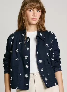 Oferta de EMBROIDERED FLOWERS JACKET por 140€ en Pepe Jeans