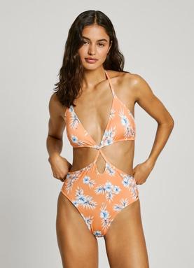 Oferta de CUT OUT FLORAL SWIMSUIT por 69,95€ en Pepe Jeans