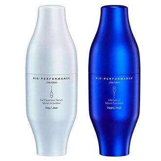 Oferta de Shiseido        Bio-Performance Skin Filler Día y Noche      Dúo Sérum por 189,15€ en Perfumerías Aromas