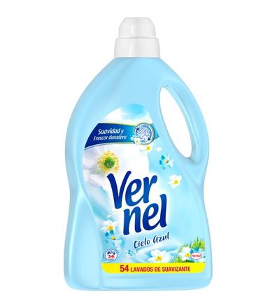 Oferta de Vernel Suavizante Cielo Azul | 2.250 ml por 4,25€ en Perfumerías Avenida