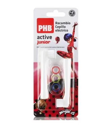 Oferta de Active Junior Recambio Cepillo Eléctrico | 2 uds por 13,4€ en Perfumerías Avenida