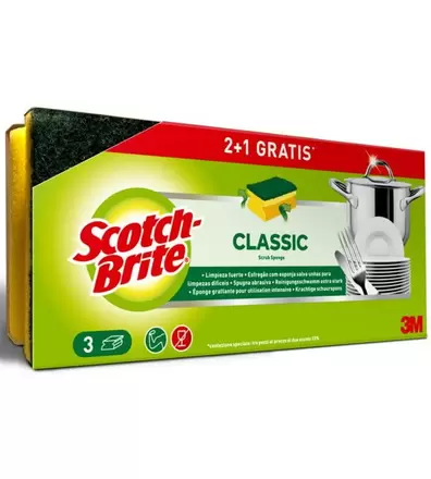 Oferta de Scotch Brite Estropajo Salvauñas | 3 uds por 1,75€ en Perfumerías Avenida