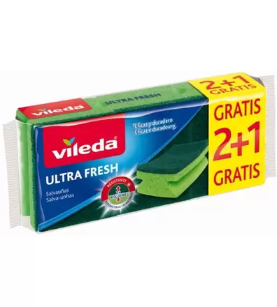 Oferta de Ultra Fresh Estropajo Salvauñas | 3 uds por 1,49€ en Perfumerías Avenida