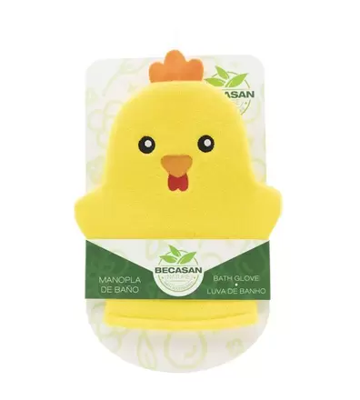 Oferta de Manopla de Baño Pollito por 2,5€ en Perfumerías Avenida