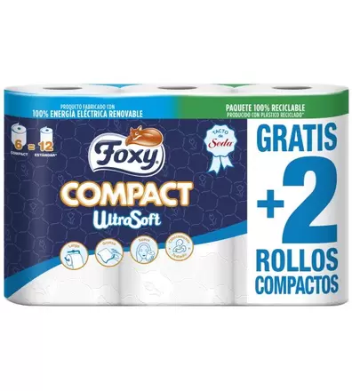 Oferta de Compact Ultrasoft Papel Higiénico | 6 uds por 3,85€ en Perfumerías Avenida