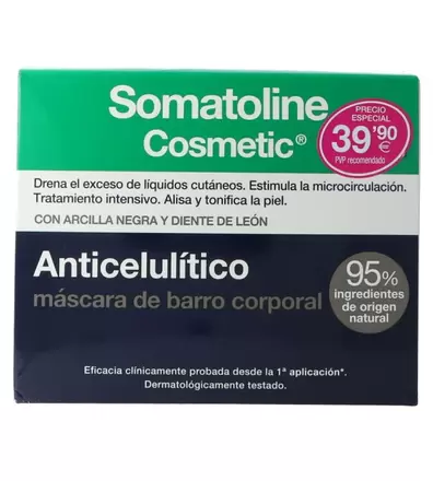 Oferta de Anticelulítico Máscara de Barro Corporal | 500 gr por 39,9€ en Perfumerías Avenida