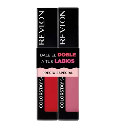 Oferta de Colorstay Satin Ink Dúo Pack 08-19 por 9,95€ en Perfumerías Avenida