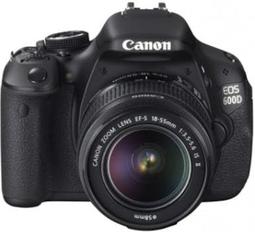 Oferta de Canon EOS 600 D Kit + EF-S 18-55 mm IS II por 337,65€ en Phone House