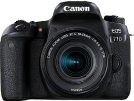 Oferta de Canon EOS 77D + EF-S 18-55mm f/4-5,6 IS STM por 606,06€ en Phone House