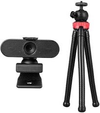 Oferta de Iggual Kit Webcam Quick View + mini trípode MT360 por 21,42€ en Phone House