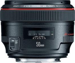 Oferta de Canon EF 50mm f/1.2L USM Negro por 820€ en Phone House