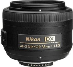 Oferta de Nikon AF-S DX NIKKOR 35mm f/1.8G Negro por 158,89€ en Phone House