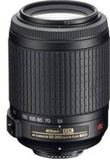 Oferta de Nikon AF-S DX 4,0-5,6/55-200 VR por 162,56€ en Phone House