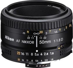 Oferta de Nikon AF NIKKOR 50mm f/1.8D Negro por 159,99€ en Phone House