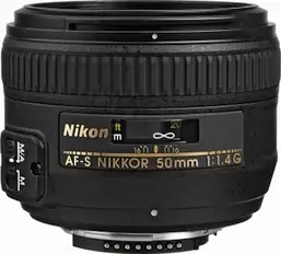 Oferta de Nikon AF-S NIKKOR 50mm f/1.4G Negro por 278,49€ en Phone House