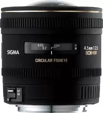 Oferta de Sigma 4.5mm F2.8 EX DC HSM Circular Fisheye (Nikon) Negro por 1026,14€ en Phone House