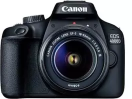 Oferta de Canon EOS 4000D Juego de cámara SLR 18 MP 5184 x 3456 Pixeles Negro por 573,87€ en Phone House