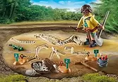 Oferta de 71527 - Excavación arqueológica con esqueleto de dinosaurio por 9,99€ en Playmobil