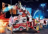 Oferta de 70935 - Vehículo Bomberos: US Tower Ladder por 99,99€ en Playmobil