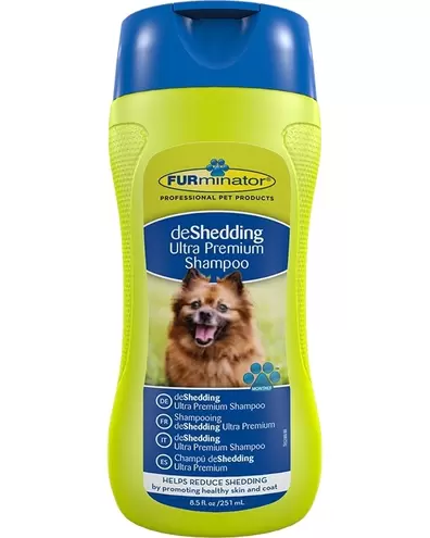 Oferta de FURminator CHAMPÚ ULTRA PREMIUM DESHEDDING PARA PERROS 250 ML. por 6,95€ en Mascotas1000