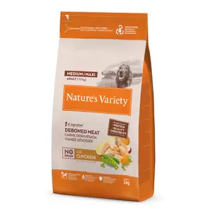Oferta de Nature's Variety Dog No Grain Adult Medium/Maxi Chicken por 20,95€ en Mascotas1000