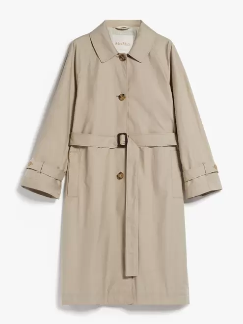 Oferta de Gabardina de cierre sencillo en sarga impermeable por 669€ en MaxMara