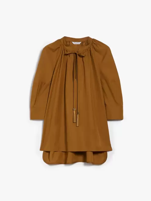 Oferta de Camisa de algodón con mangas abullonadas por 379€ en MaxMara