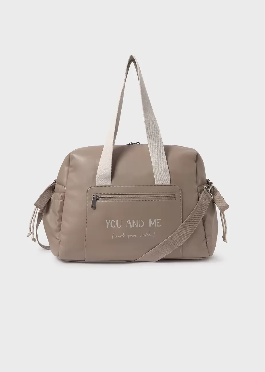 Oferta de Bolso maternidad letras bebé por 65,99€ en Mayoral