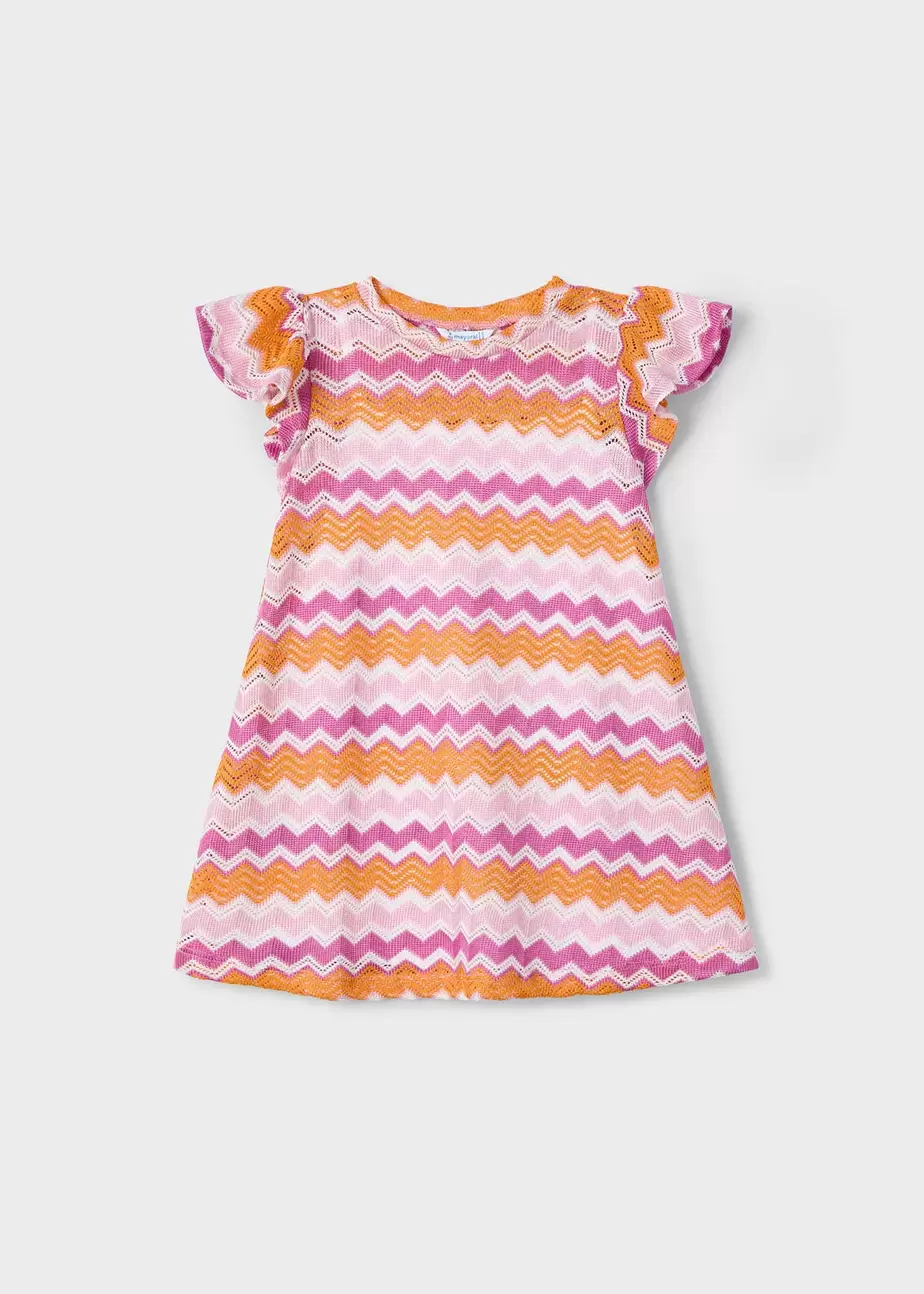 Oferta de Vestido zigzag niña por 32,99€ en Mayoral