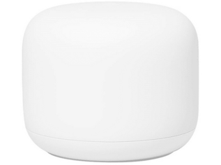 Oferta de Router - Google Mesh Nest WiFi Router, 1GB RAM, 4GB flash, Bluetooth, WPA3, Blanco por 56,04€ en MediaMarkt
