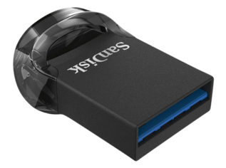 Oferta de Pendrive 128 GB - Sandisk Cruzer Ultra Fit, USB 3.1, hasta 130 MB/s por 12,39€ en MediaMarkt