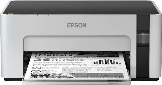 Oferta de Impresora - Epson EcoTank ET-M1120, Monocromo, Wi-Fi, 15 ppm, Inyección de tinta por 144,9€ en MediaMarkt