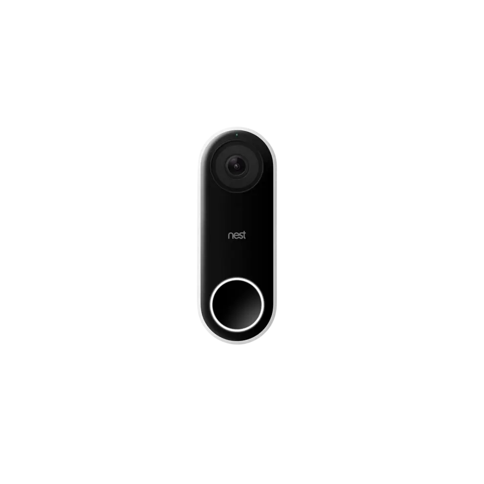 Oferta de Timbre inalámbrico con vídeo - Google  Nest Hello, Vídeo Doorbell, Wifi, Visión nocturna, Infrarrojos por 139,5€ en MediaMarkt