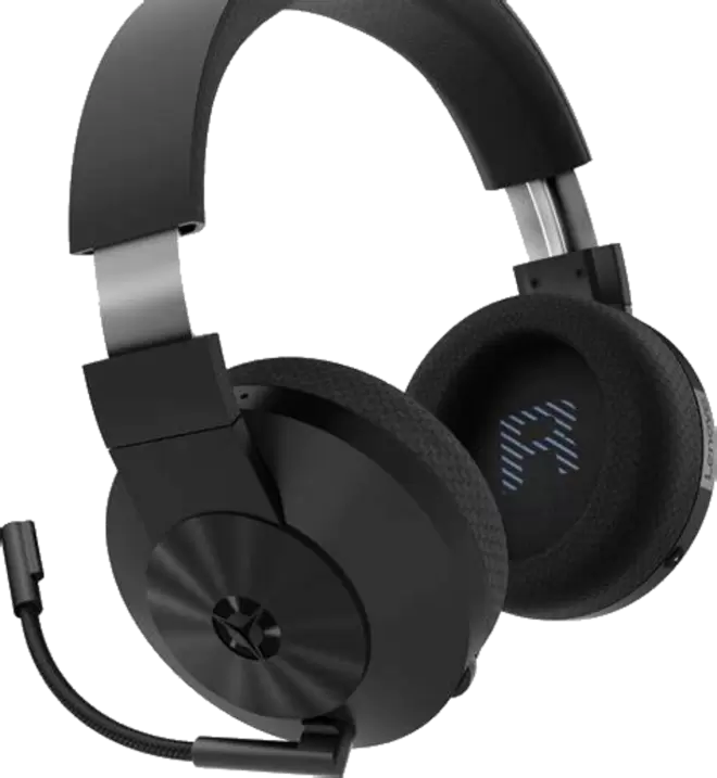 Oferta de Auriculares - Lenovo Legion H600 Inalámbricos, Inalámbrico y alámbrico, Negro por 90,24€ en MediaMarkt