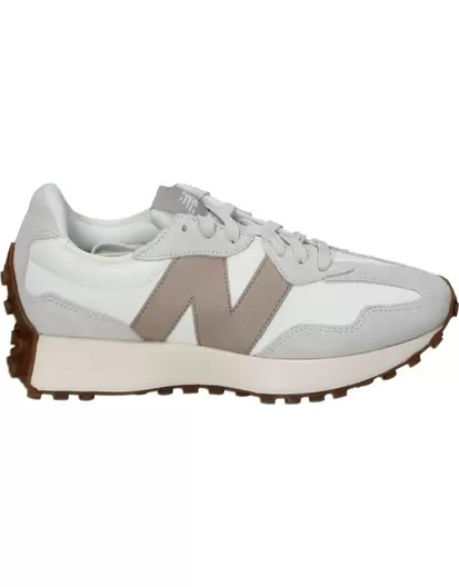 Oferta de Zapatillas deportivas para mujer  NEW BALANCE u327lz en beige por 129,95€ en Megacalzado