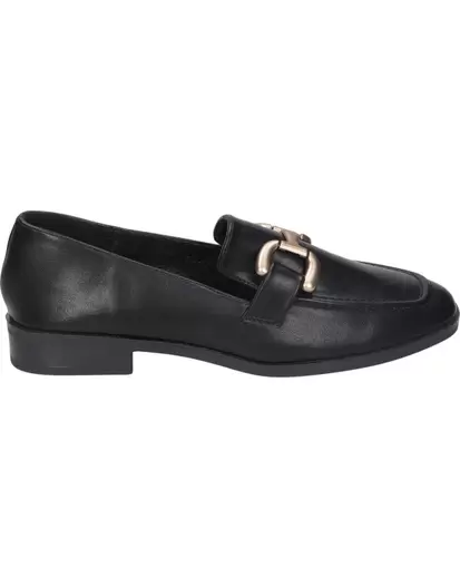 Oferta de Mocasines negros D'Angela DXF27631 por 35,95€ en Megacalzado