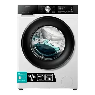 Oferta de LAVASECAD 9/6K 1400R HISENSE WD3S9043BW3 D/A por 435€ en MegaHogar