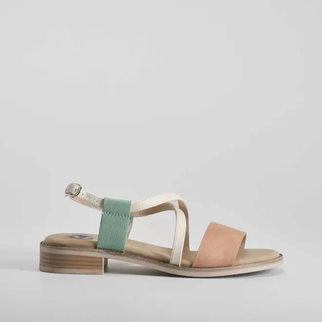 Oferta de Sandalia plana multicolor COMFEET por 39,99€ en Merkal