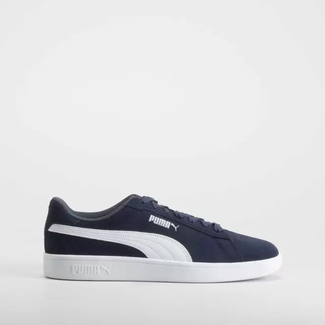 Oferta de Deportiva SMASH 3.0 piel azul oscuro PUMA por 55,99€ en Merkal