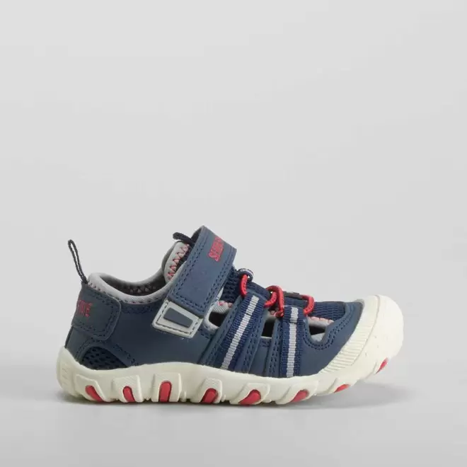 Oferta de Sandalia deportiva infantil  azul SEVEN FIVE por 25,99€ en Merkal
